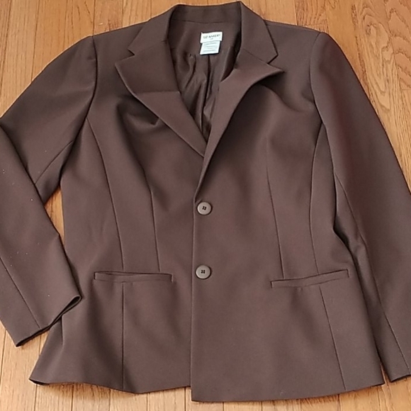 Liz Baker Tall Brown Classic Blazer 16 Tall - Picture 8 of 8
